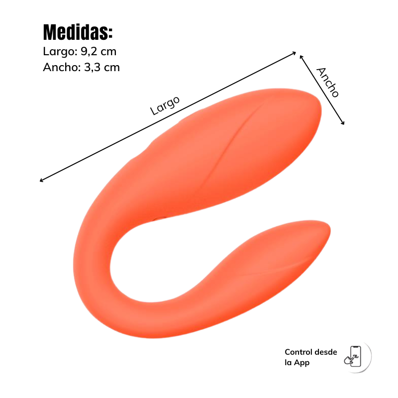 DuoSync Vibrador para parejas con App