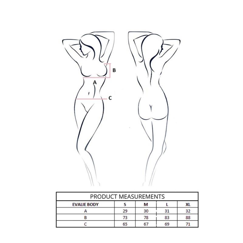Passion Body Evalie De Encaje