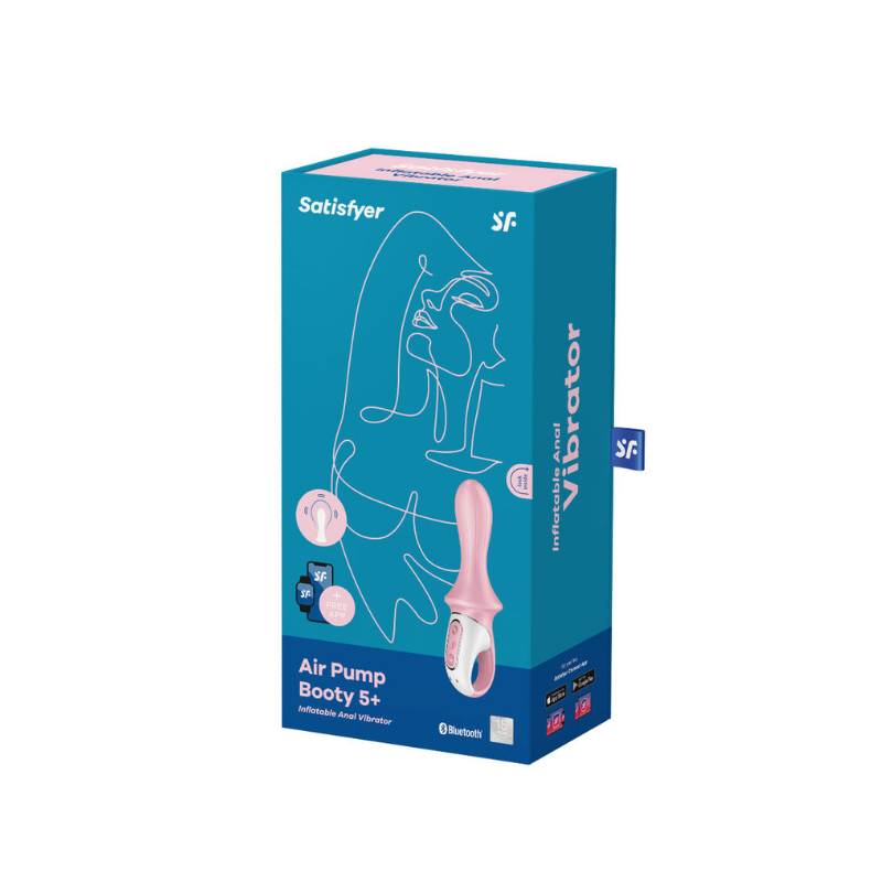Satisfyer Air Pump Booty 5+ Vibrador Anal Inflable