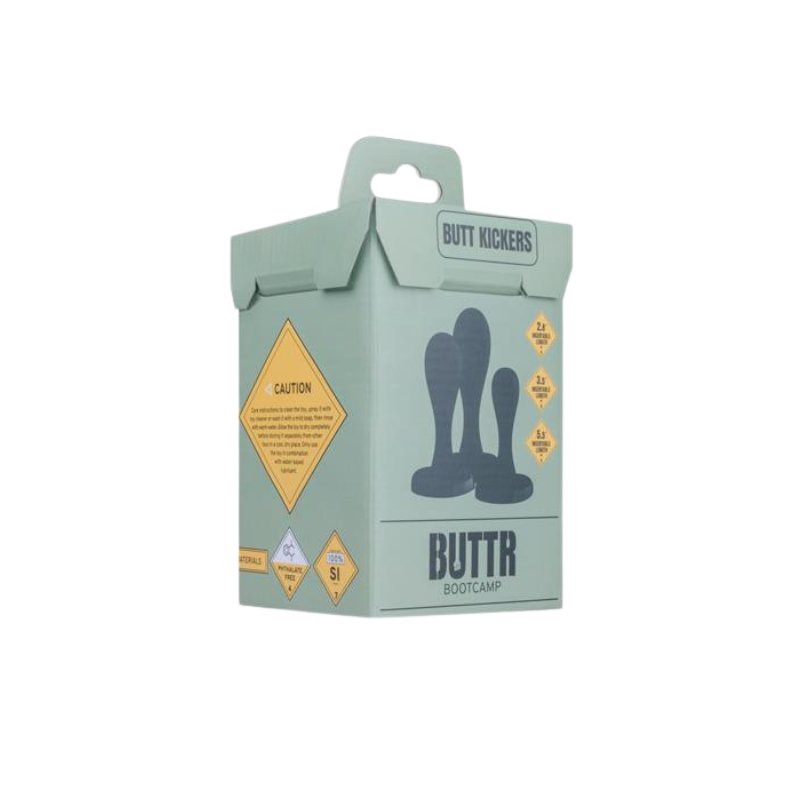 Buttr Set 3 Plugs Anales Anal Adventures