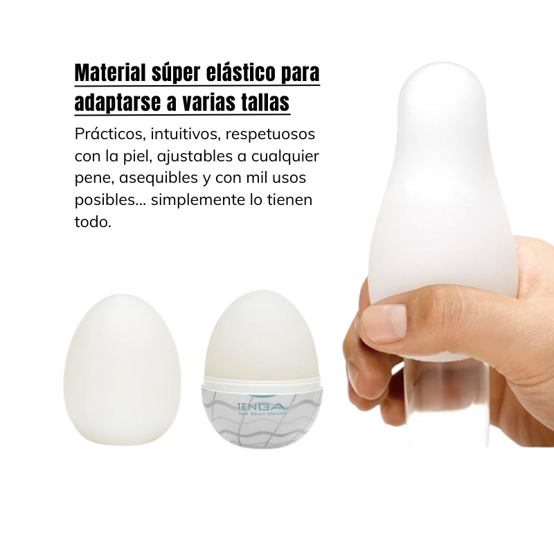 Tenga Pack De 6 Huevos Tenga Egg Standard