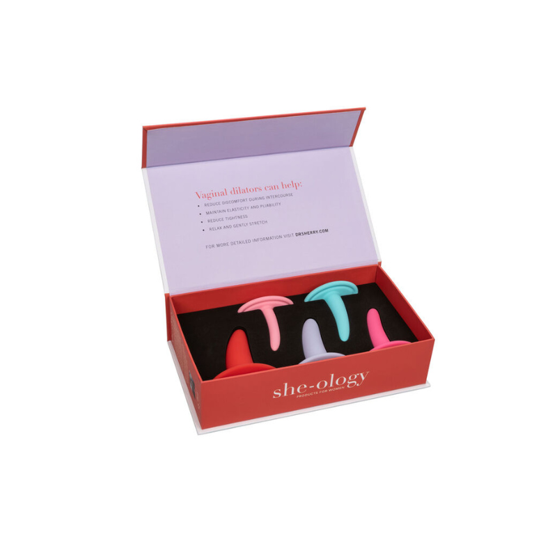 Calexotics Kit 5pc Dilatadores Vaginales o Anales Multicolor