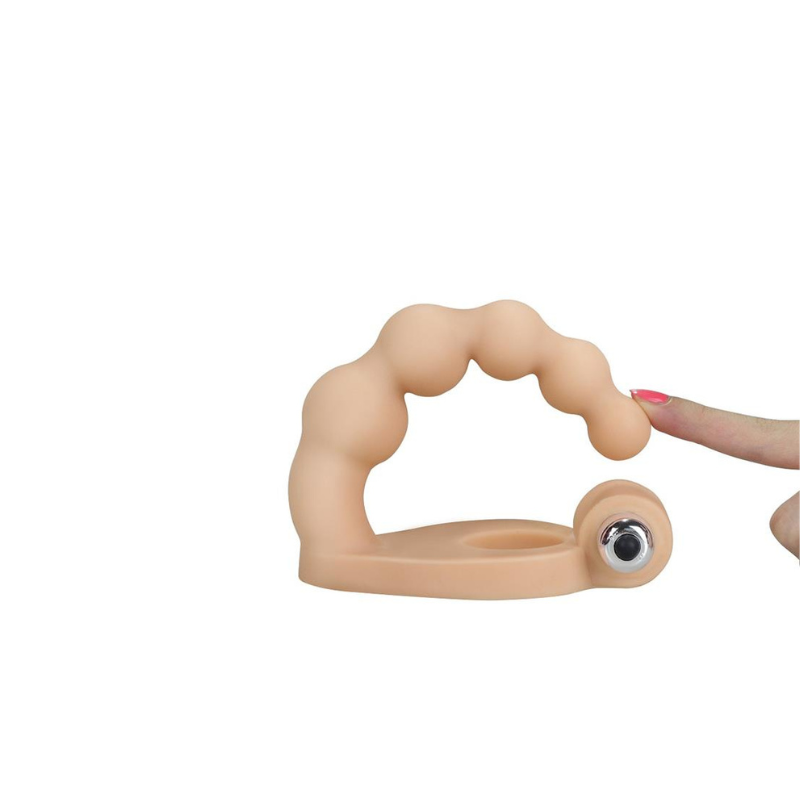 Lovetoy Ultra Soft Bead 6.5 Pulgadas Estimulador Anal Con Vibración Natural