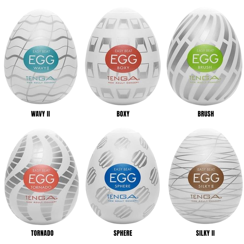 Tenga Pack De 6 Huevos Tenga Egg Standard