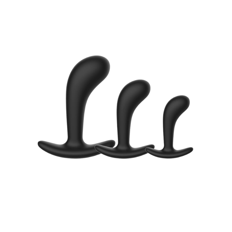 Latetobed Set de 3 Masajeadores Prostáticos