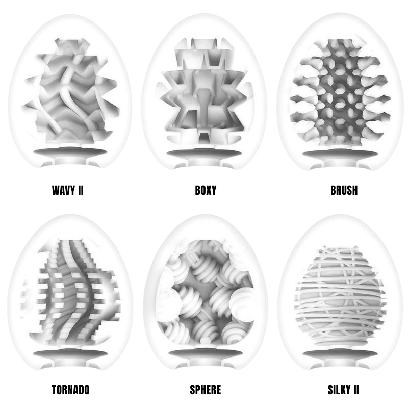 Tenga Pack De 6 Huevos Tenga Egg Standard