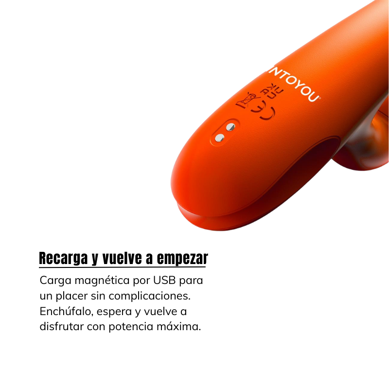 Ethan Vibrador Punto G 360º y Cabezales de Estimulación Dual