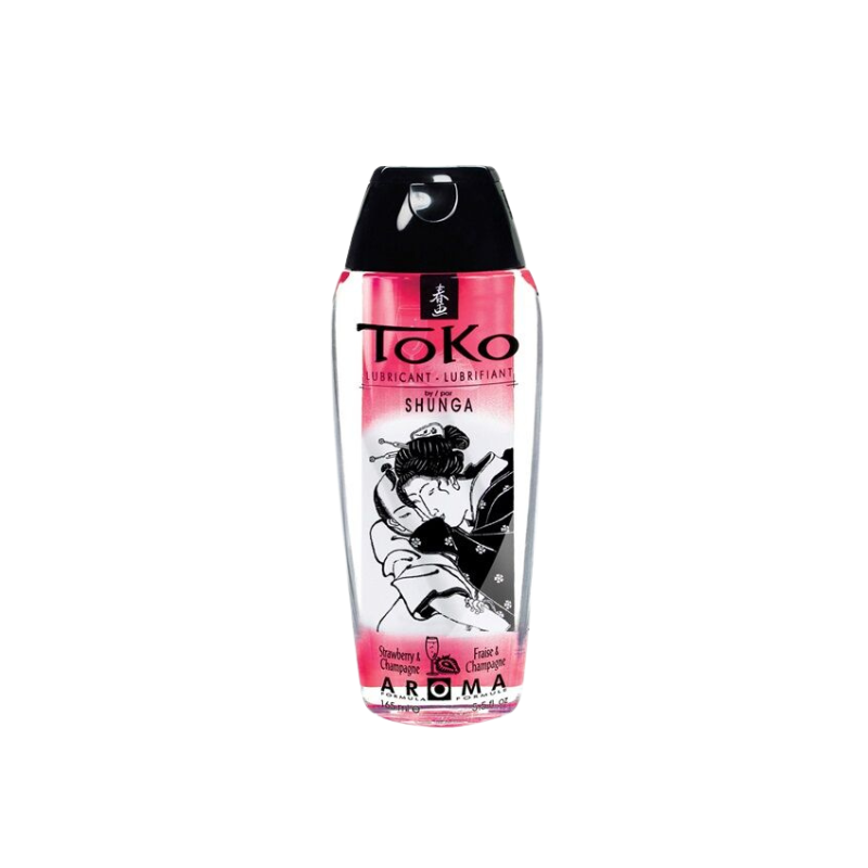 Shunga Toko Aroma Lubricante Fresas y Champagne